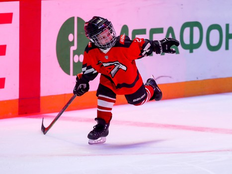 Семейные катания «Авангарда» перед Новым годом