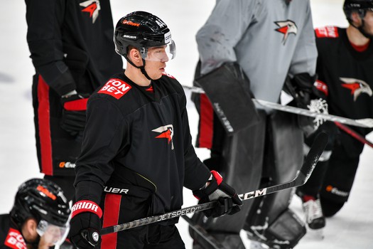 Раскатка «Авангарда» перед матчем с «Ак Барсом»