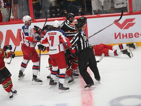 28.04.2021. Финал Кубка Гагарина, 6 матч. «Авангард» - ЦСКА 1:0