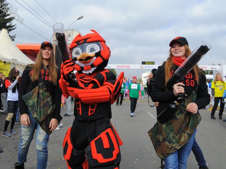 "Авангард" на XXV Сибирском международном марафоне