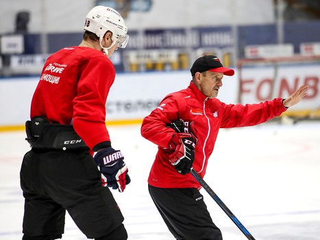 Раскатка «Авангарда» перед выездным матчем с ХК «Сочи»