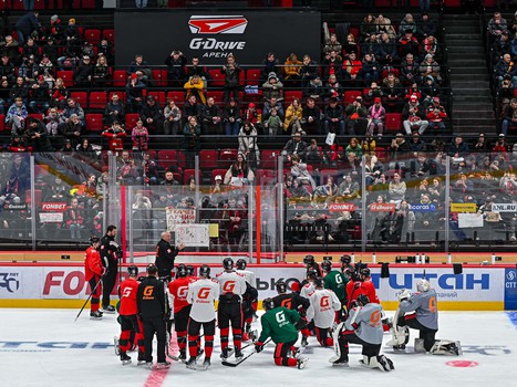 Открытая тренировка «Авангарда» перед плей-офф