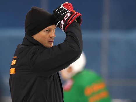 Тренировка «Авангарда» в Сочи