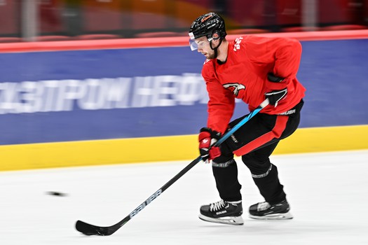 Тренировка «Авангарда» в Омске