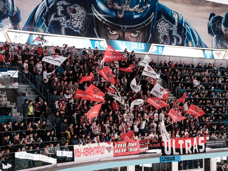 Выезд омских болельщиков в Астану на пятый матч серии «Барыс» - «Авангард»