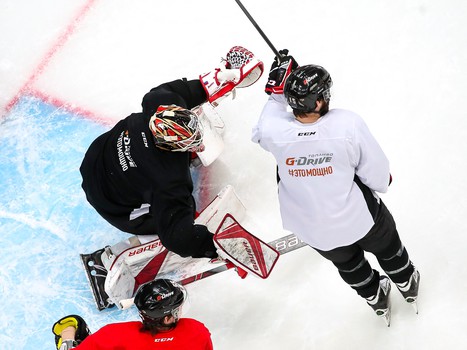 Раскатка «Авангарда» перед третьим матчем финальной серии с ЦСКА