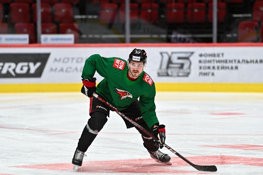 Раскатка «Авангарда» перед матчем с «Барысом»