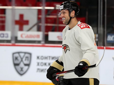 Раскатка «Авангарда» перед матчем с «Адмиралом»