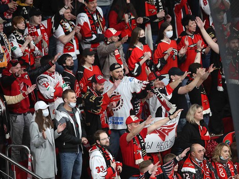 24.04.2021. Финал Кубка Гагарина, 4 матч. «Авангард» - ЦСКА 4:3 ОТ