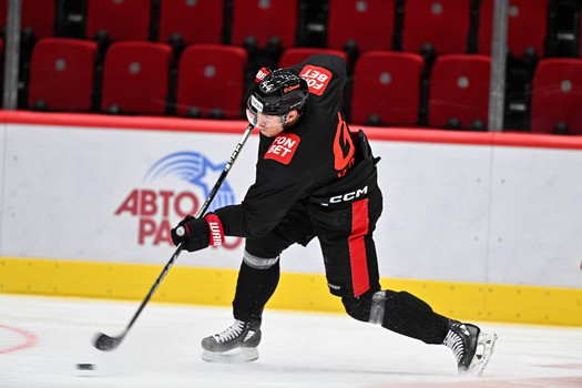 Раскатка «Авангарда» перед матчем с «Амуром»