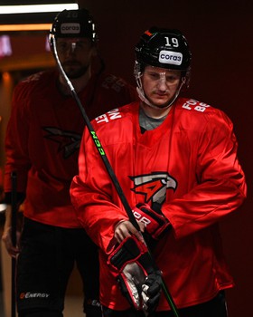 Раскатка «Авангарда» перед третьим матчем финала Востока с «Ак Барсом»