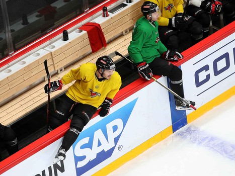 Открытая тренировка «Авангарда» для прессы и болельщиков