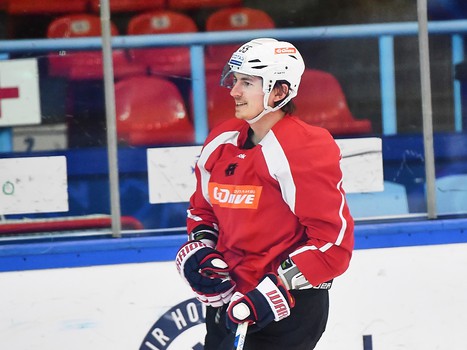 Раскатка "Авангарда" перед выездным матчем с "Сибирью"