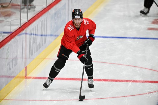 Раскатка «Авангарда» перед матчем с ЦСКА