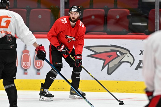 Тренировка «Авангарда» в Омске