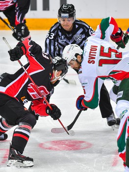 09.03.2017. 1 матч серии 1/2 финала. "Авангард" - "Ак Барс" 1:2 ОТ