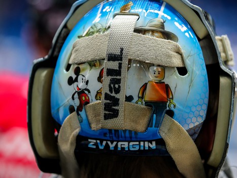 Раскатка «Авангарда» перед матчем с «Магниткой»