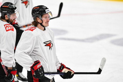 Раскатка «Авангарда» перед матчем с «Ак Барсом»