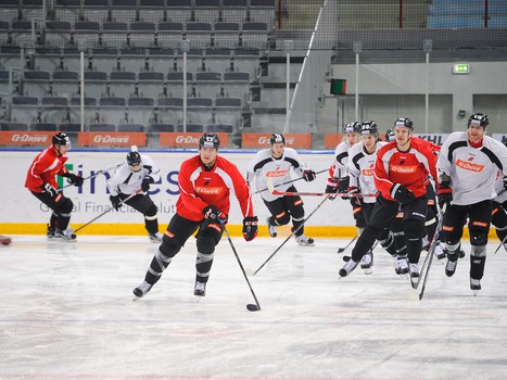 Первая тренировка "Авангарда" под руководством Андрея Скабелки