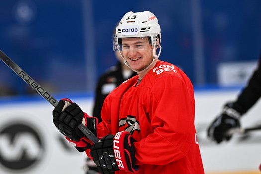 Раскатка «Авангарда» перед четвёртым матчем серии с «Ладой»