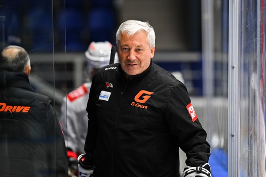 Раскатка «Авангарда» перед матчем в Нижнем Новгороде