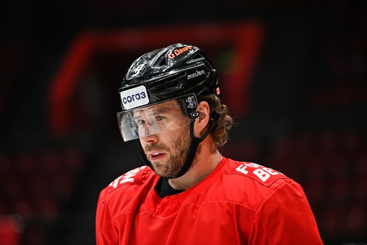 Раскатка «Авангарда» перед первым матчем серии с «Металлургом»