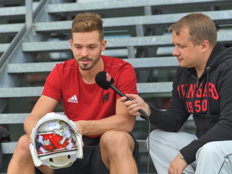 Доминик Фурх представил новый дизайн своего шлема