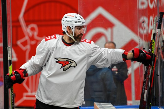 Раскатка «Авангарда» перед выездным матчем со «Спартаком»