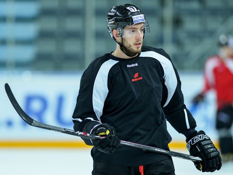 Раскатка "Авангарда" перед матчем с "Салаватом Юлаевым"