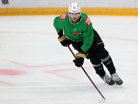 Раскатка «Авангарда» перед выездным матчем с ЦСКА