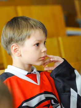 Экскурсия в Омский кадетский военный корпус для маленьких «ястребов»