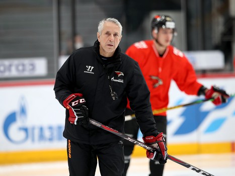 Раскатка «Авангарда» перед матчем с ЦСКА