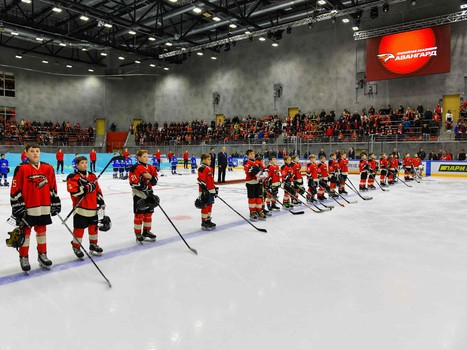 Открытие центрального комплекса Хоккейной Академии «Авангард» 