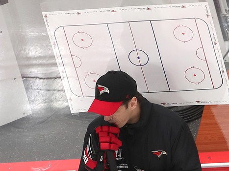 Раскатка «Авангарда» перед матчем с ЦСКА