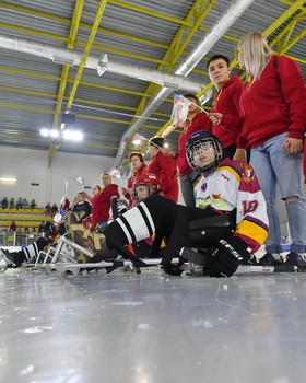 Турнир по следж-хоккею в Омске, день 1