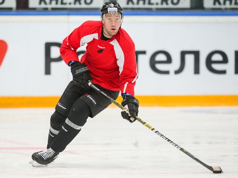 Раскатка «Авангарда» перед матчем с «Барысом»