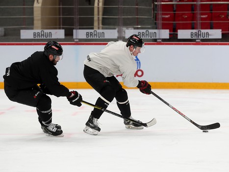 Раскатка «Авангарда» перед матчем с «Амуром»