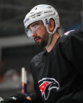 Тренировка «Авангарда» перед матчем в Хабаровске