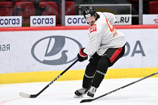 Раскатка «Авангарда» перед четвёртым матчем финала Востока с «Ак Барсом»