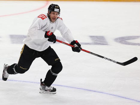 Раскатка «Авангарда» перед матчем со «Спартаком»