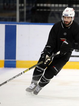 Раскатка «Авангарда» перед выездным матчем с минским «Динамо»