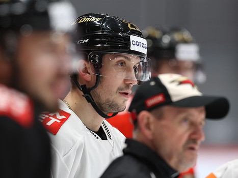 Раскатка «Авангарда» перед матчем с «Металлургом»