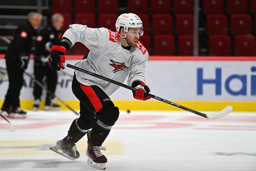 Тренировка «Авангарда» в Омске