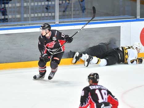 21.02.2018. Серия товарищеских матчей. "Авангард" - "Северсталь" 0:2