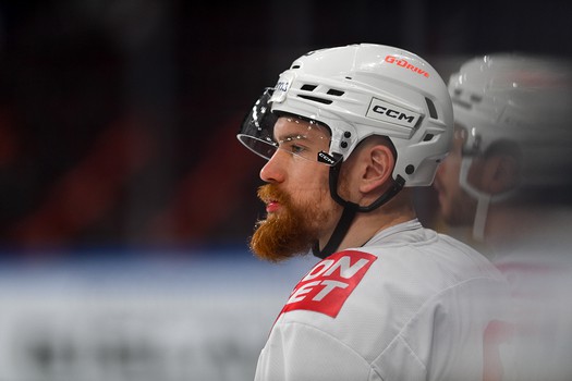 Раскатка «Авангарда» перед пятым матчем серии в Магнитогорске