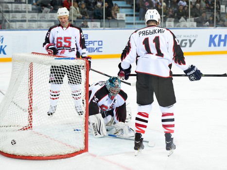 Матч звезд омского хоккея. Часть первая