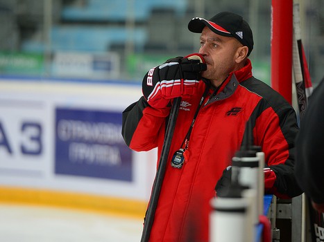 Раскатка "Авангарда" перед матчем с "Атлантом" 12 сентября 2013