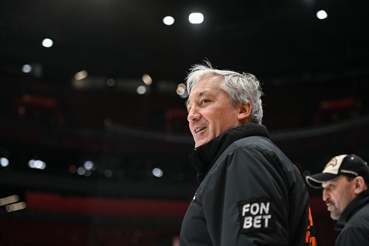 Тренировка «Авангарда» перед матчем с «Автомобилистом»