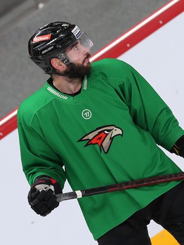 Раскатка «Авангарда» перед матчем с ЦСКА