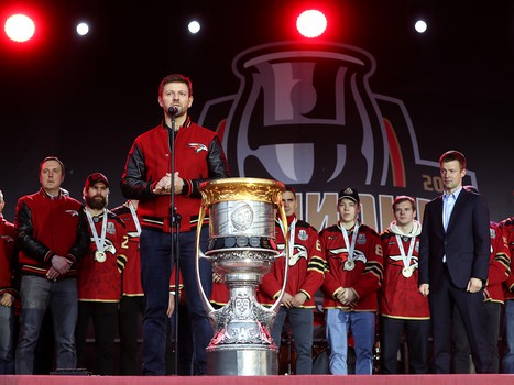 Чемпионский праздник «Авангарда» в Балашихе